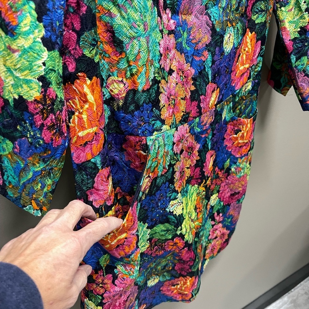 Anthropology HD in Paris Floral Multicolor Dress - Picture 4 of 6